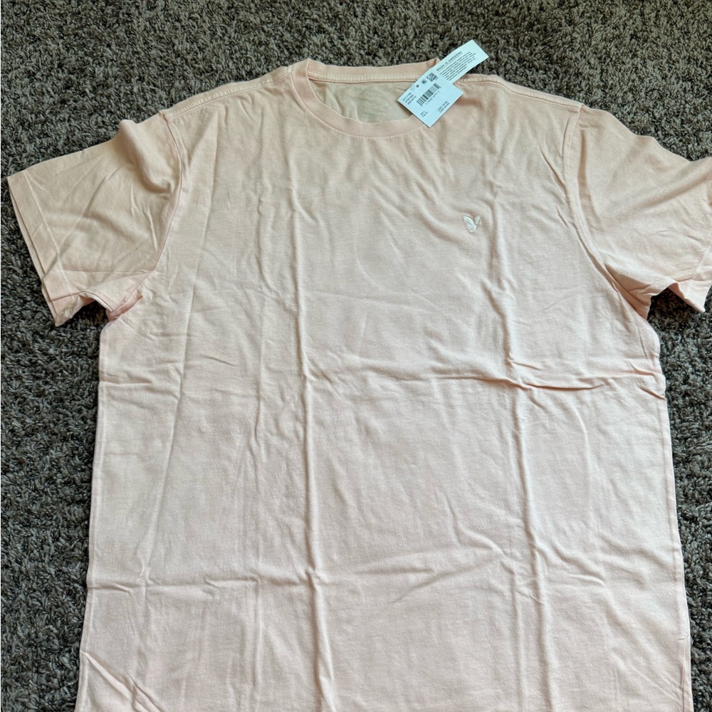 American Eagle Outfitters Pink Short Sleeve Tee